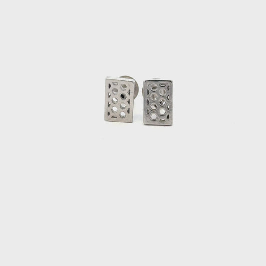 Square Hole Earring