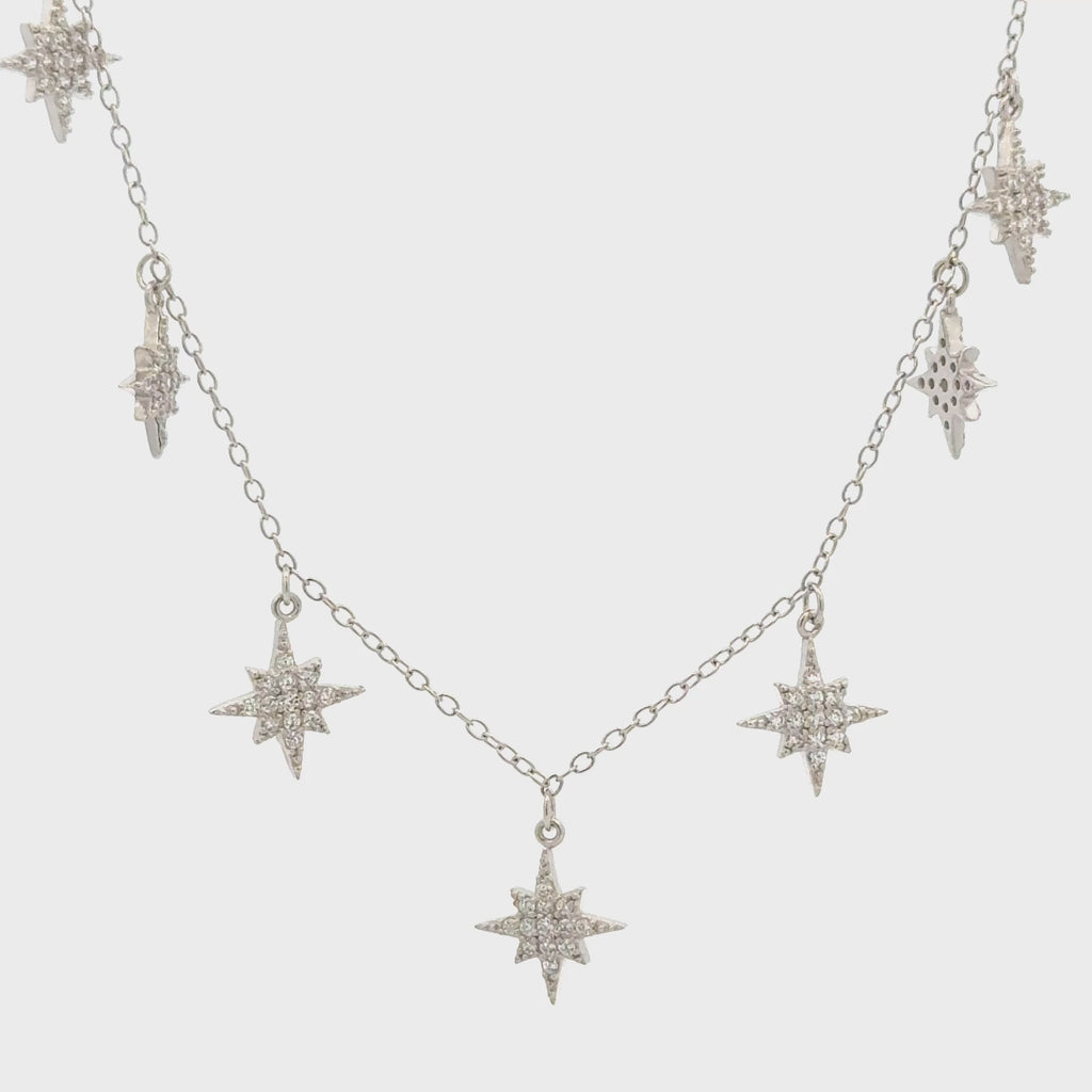Rhodium Sparkle Chain