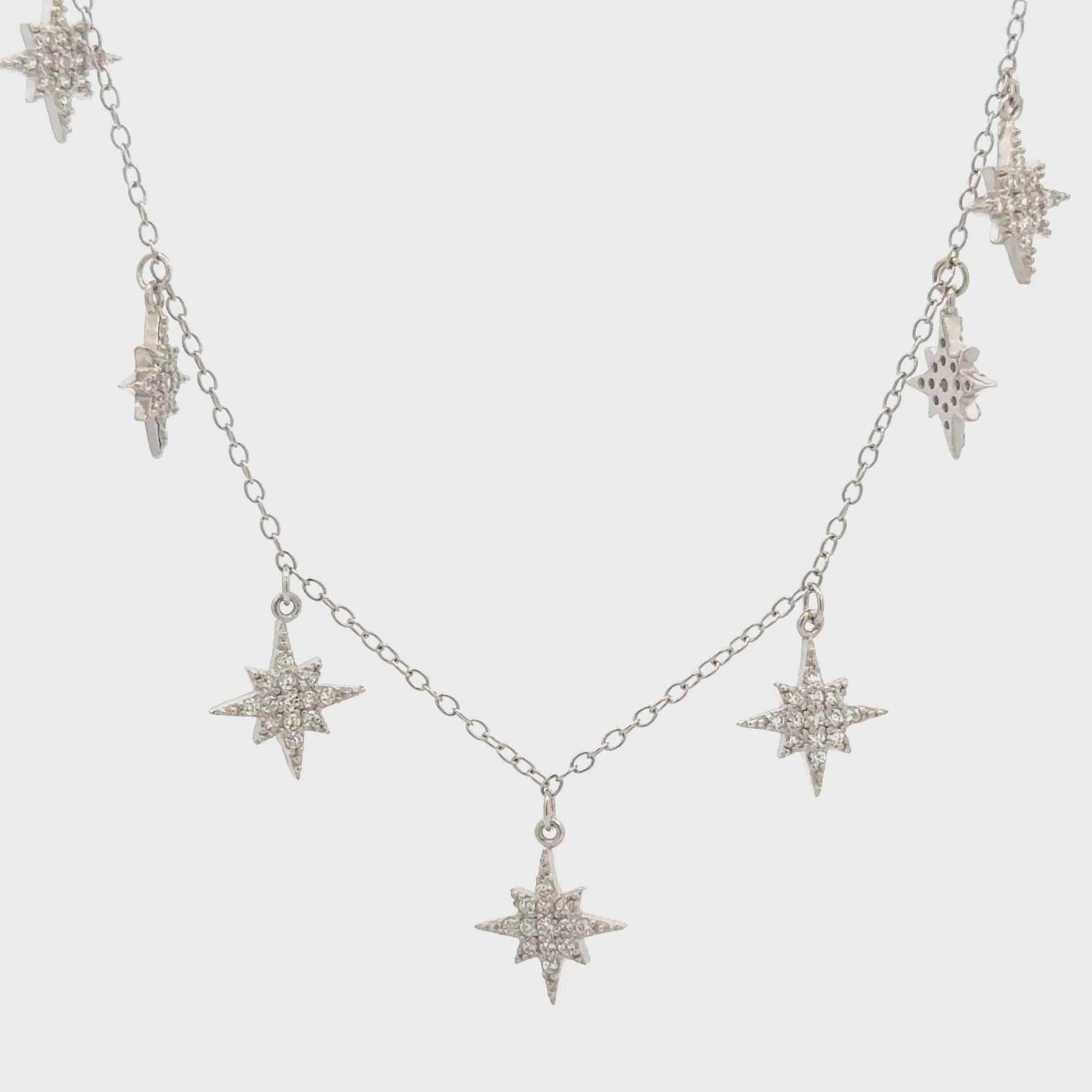 Rhodium Sparkle Chain