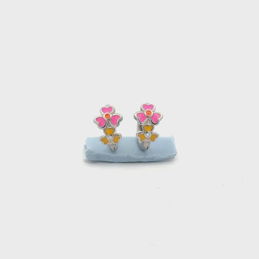 Flower Baali Earring