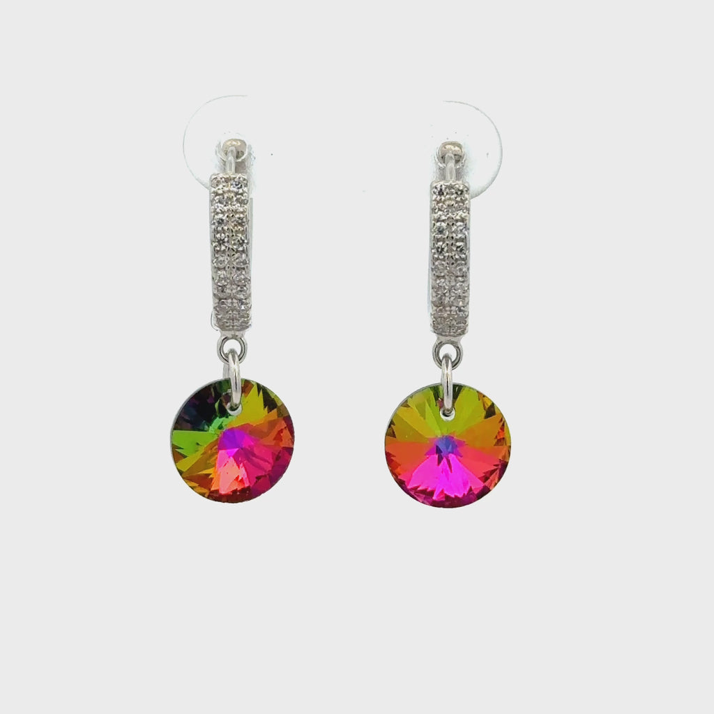 Circle Rainbow Baali Earring