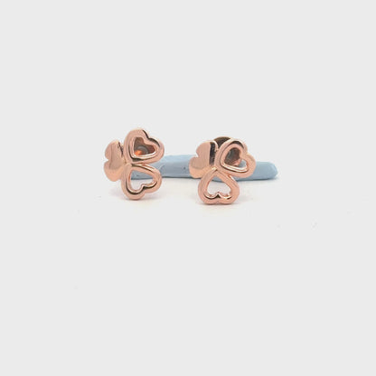 Leaf Rosegold Earring