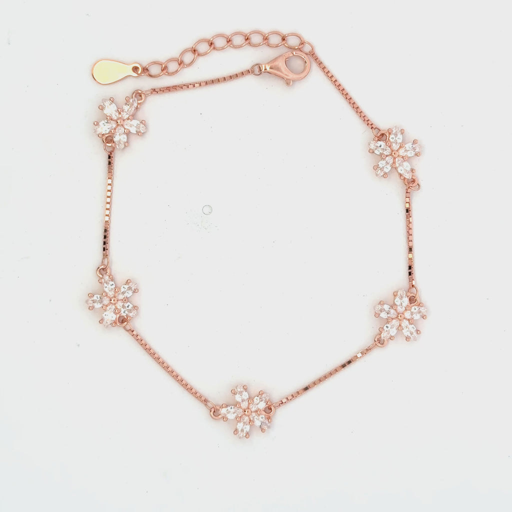 Flower Stone Bracelet