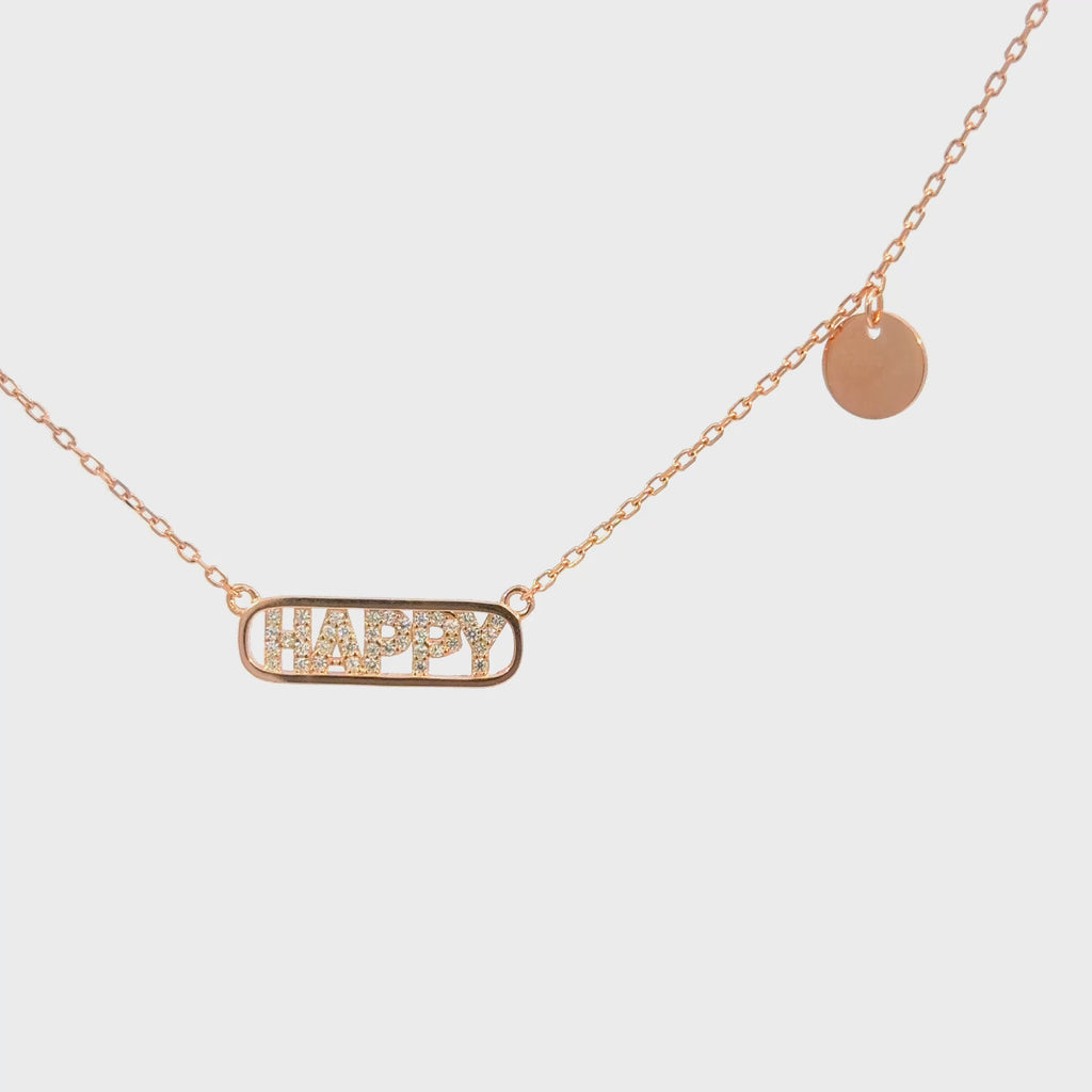 Rosegold Cute Chain with pendant