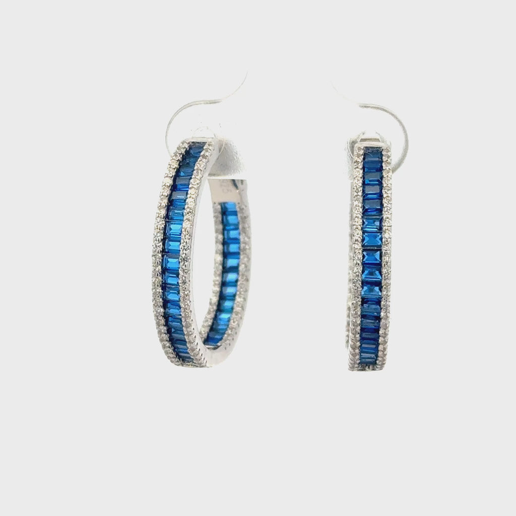 Long Baali Hoop Earring