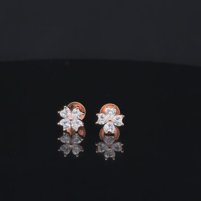ROSEGOLD FLOWER EARRING