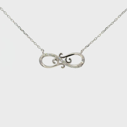 Rhodium infinity chain with pendent