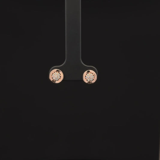ROSEGOLD CIRCLE EARRING