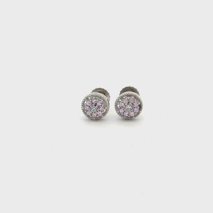 Violet Multistone Earring
