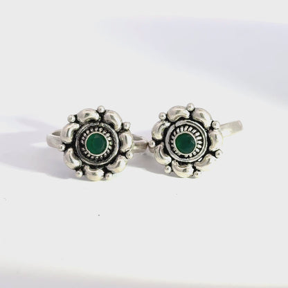 Antique Stone Toerings