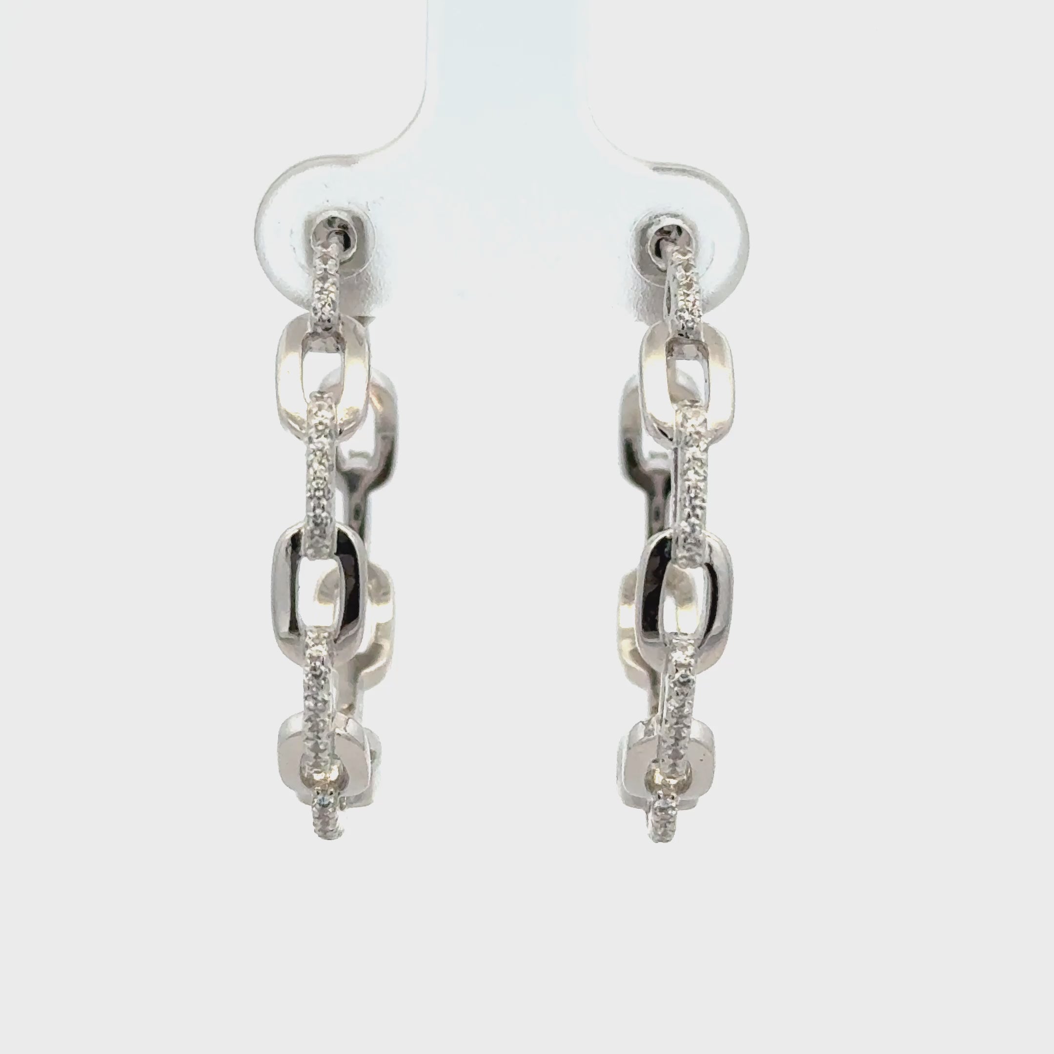 Long Link Baali Hoop Earring