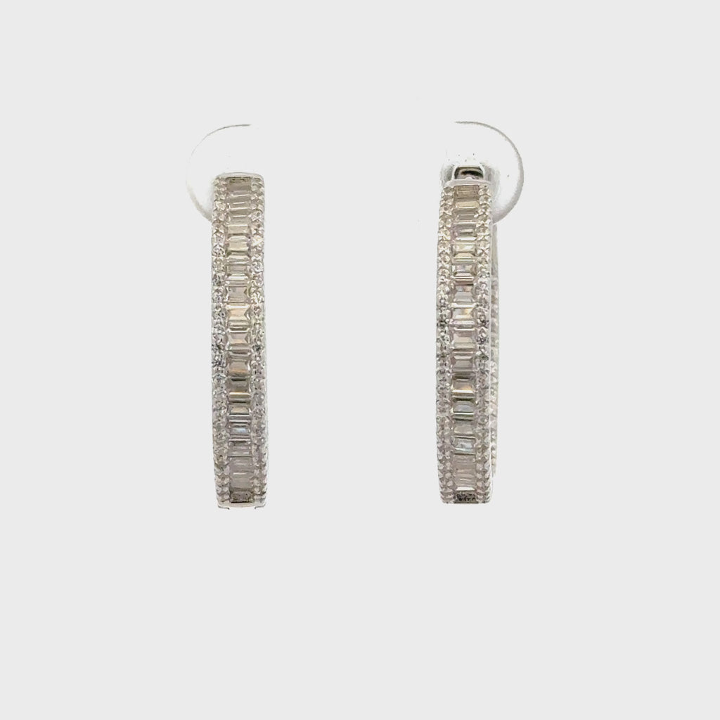 Long Baali Hoop Earring