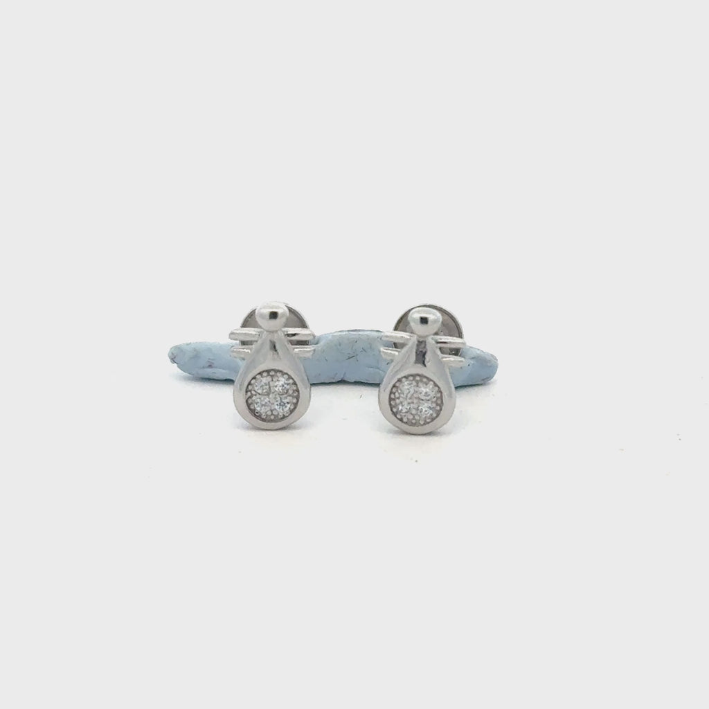 Badge Earring