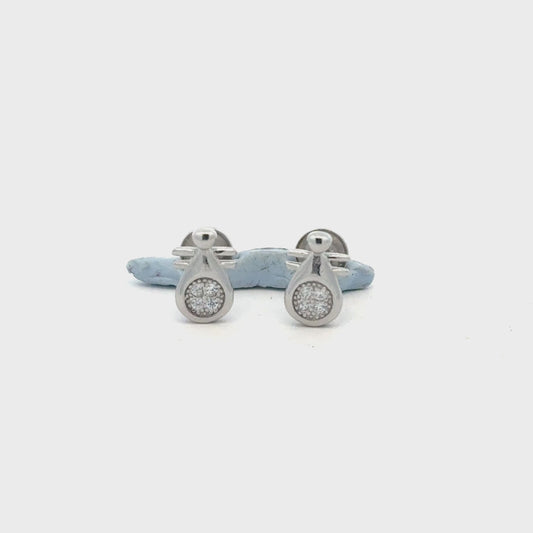 Badge Earring