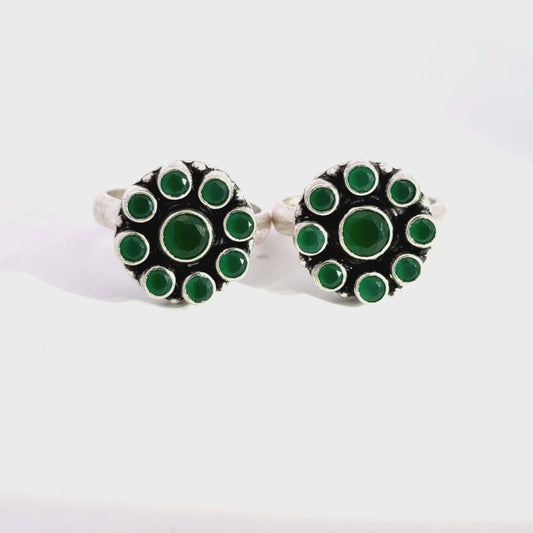 Antique Stone Toerings