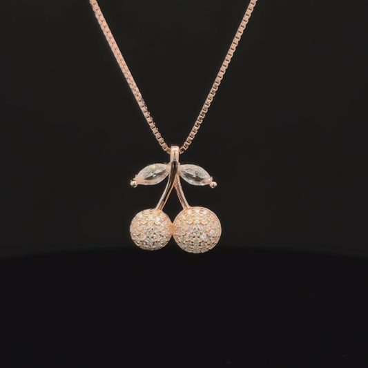 FRUIT ROSEGOLD CHAIN WITH PENDANT
