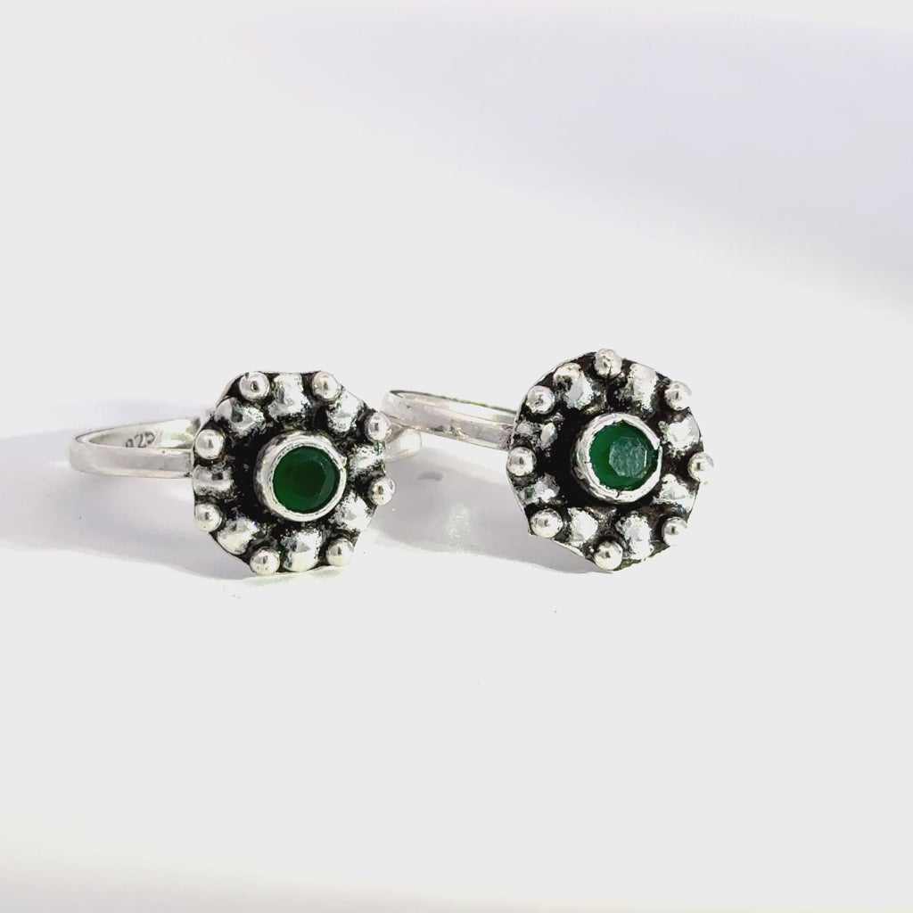 Antique Stone Toerings