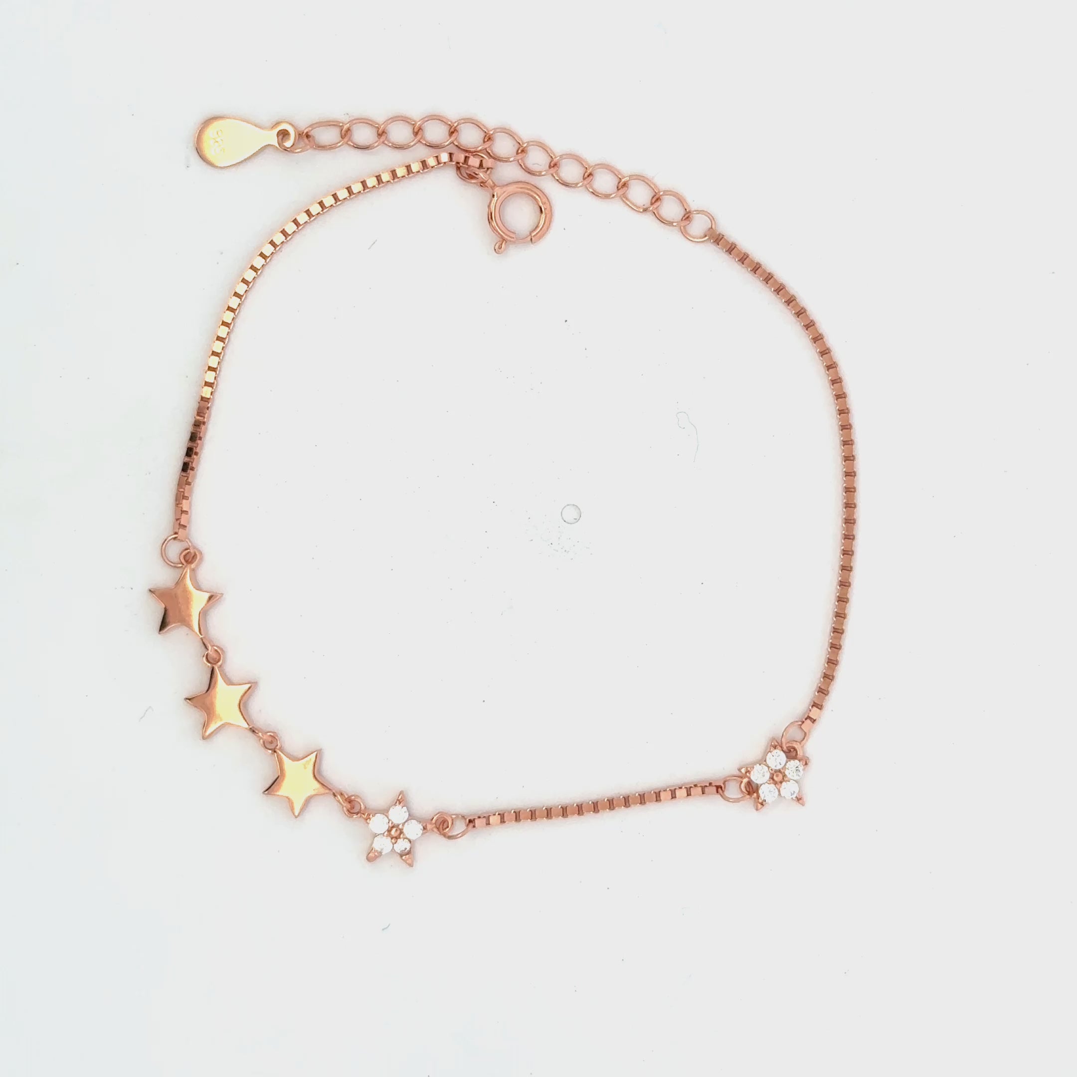 Star Stone Rosegold Bracelet