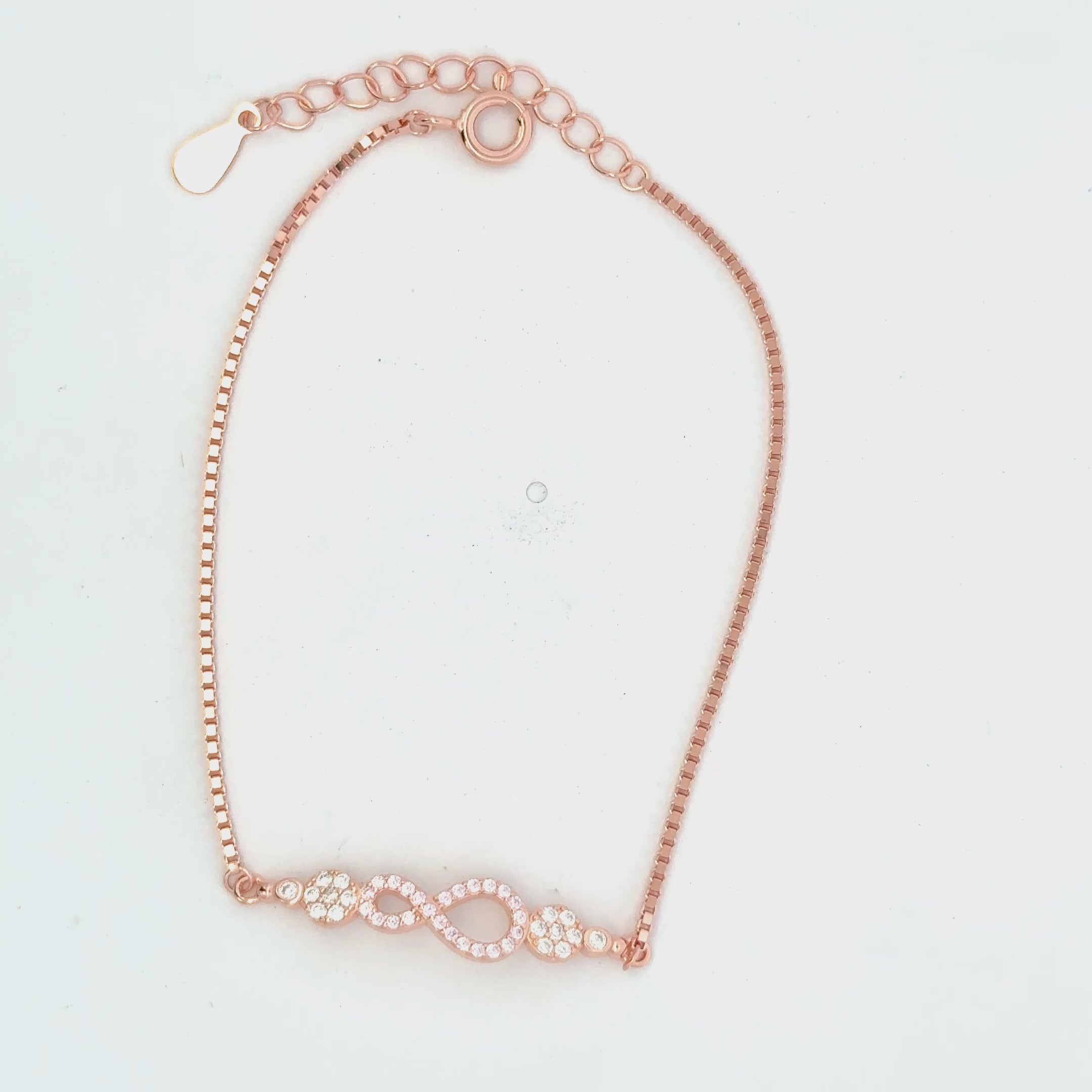 Infinity Rosegold Bracelet