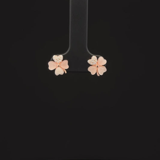 ROSEGOLD FLOWER EARRING