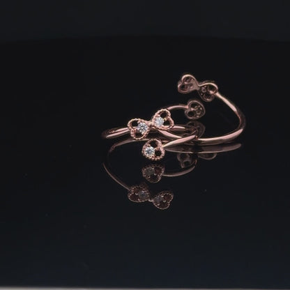 Infinity Heart Toe-Ring