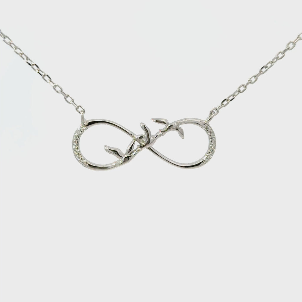 Rhodium infinity chain with pendent