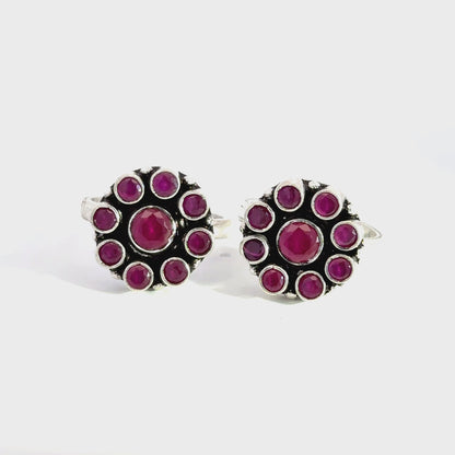 Antique Stone ToeRings