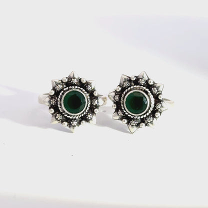 Antique Stone Toerings