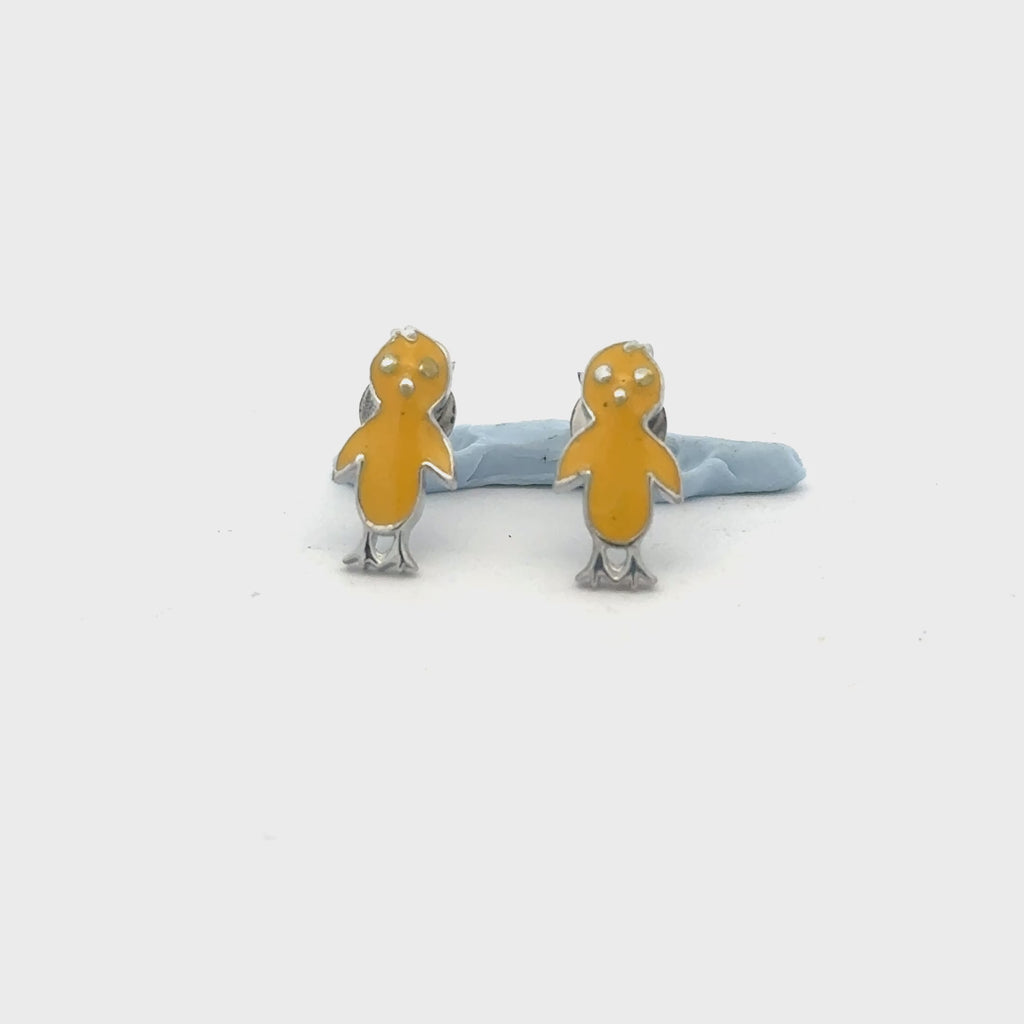 Duck Earrings