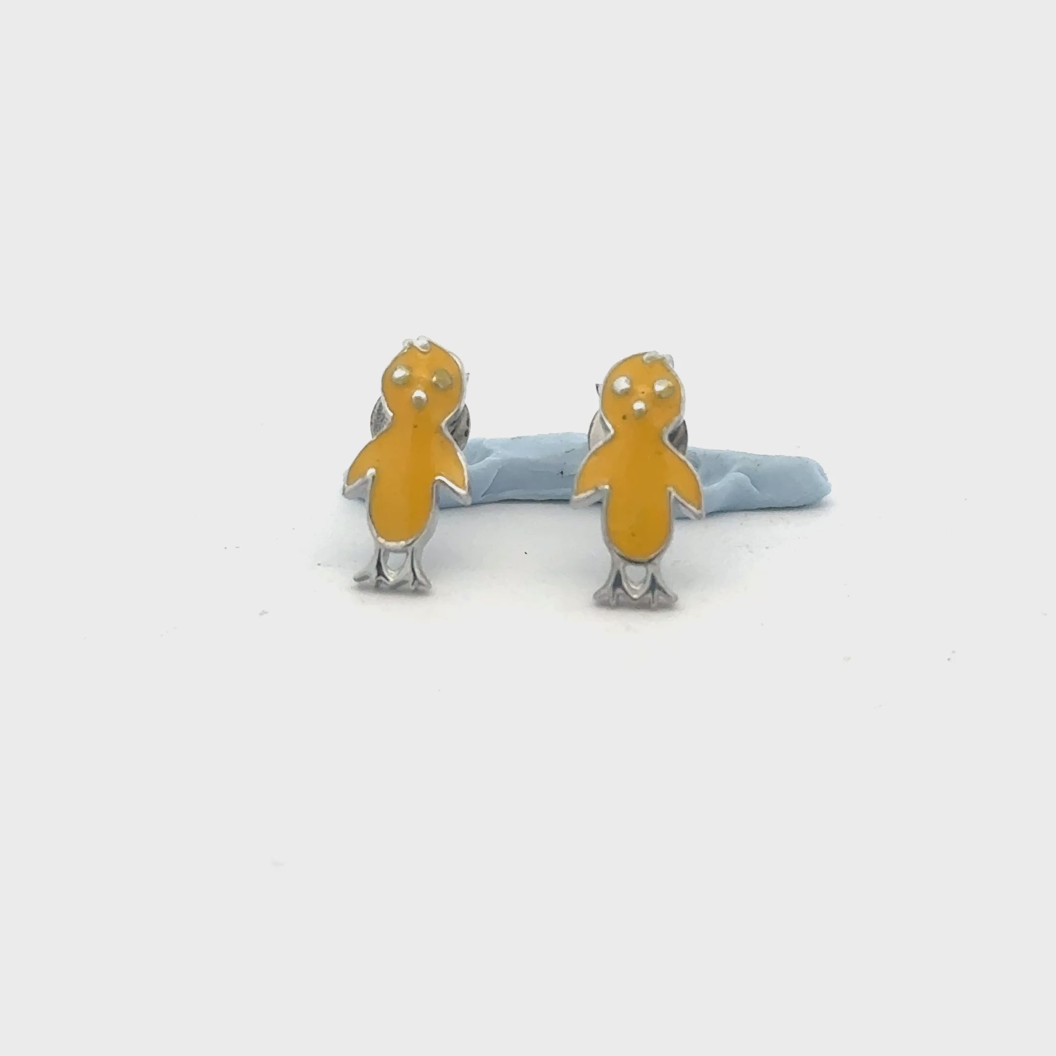 Duck Earrings