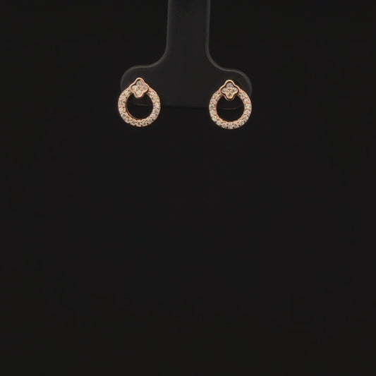 ROSEGOLD CIRCLE EARRING
