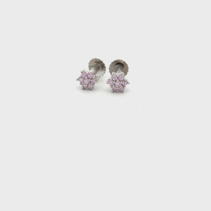 Star Purple Earring