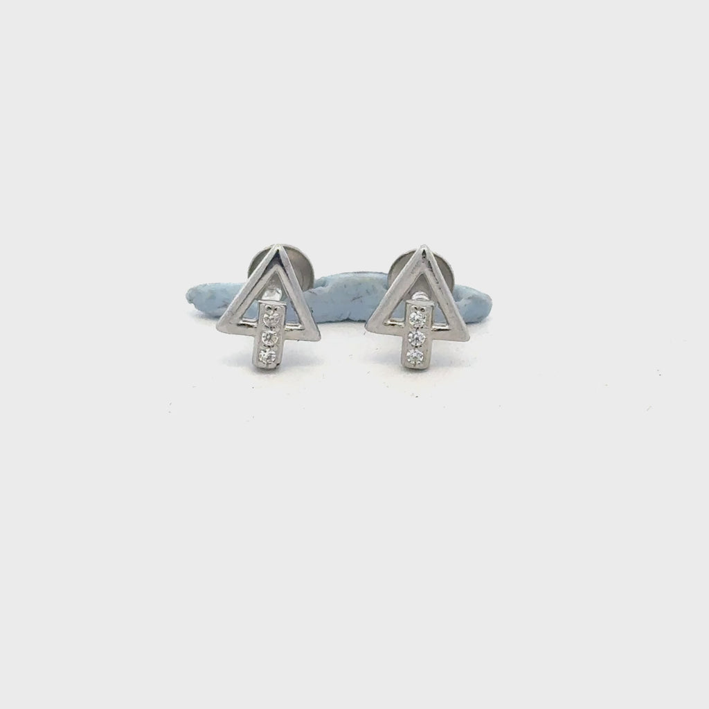 TRIANGLE EARRING