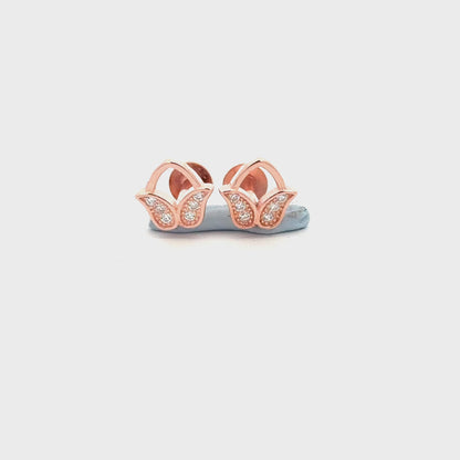 Double Leaf Earring
