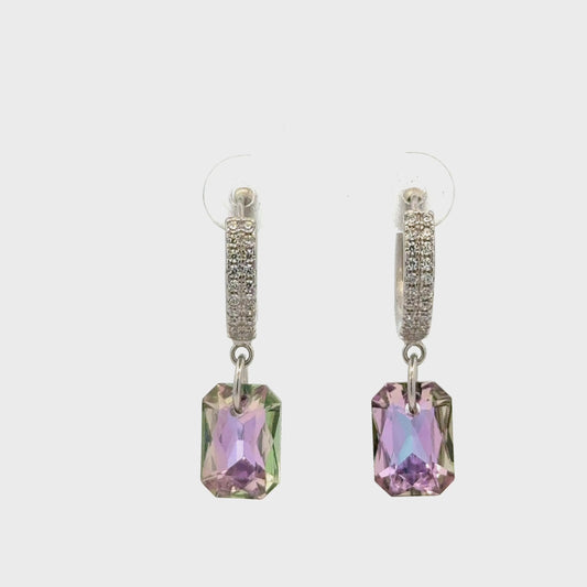 Rainbow Drops Baali Earring