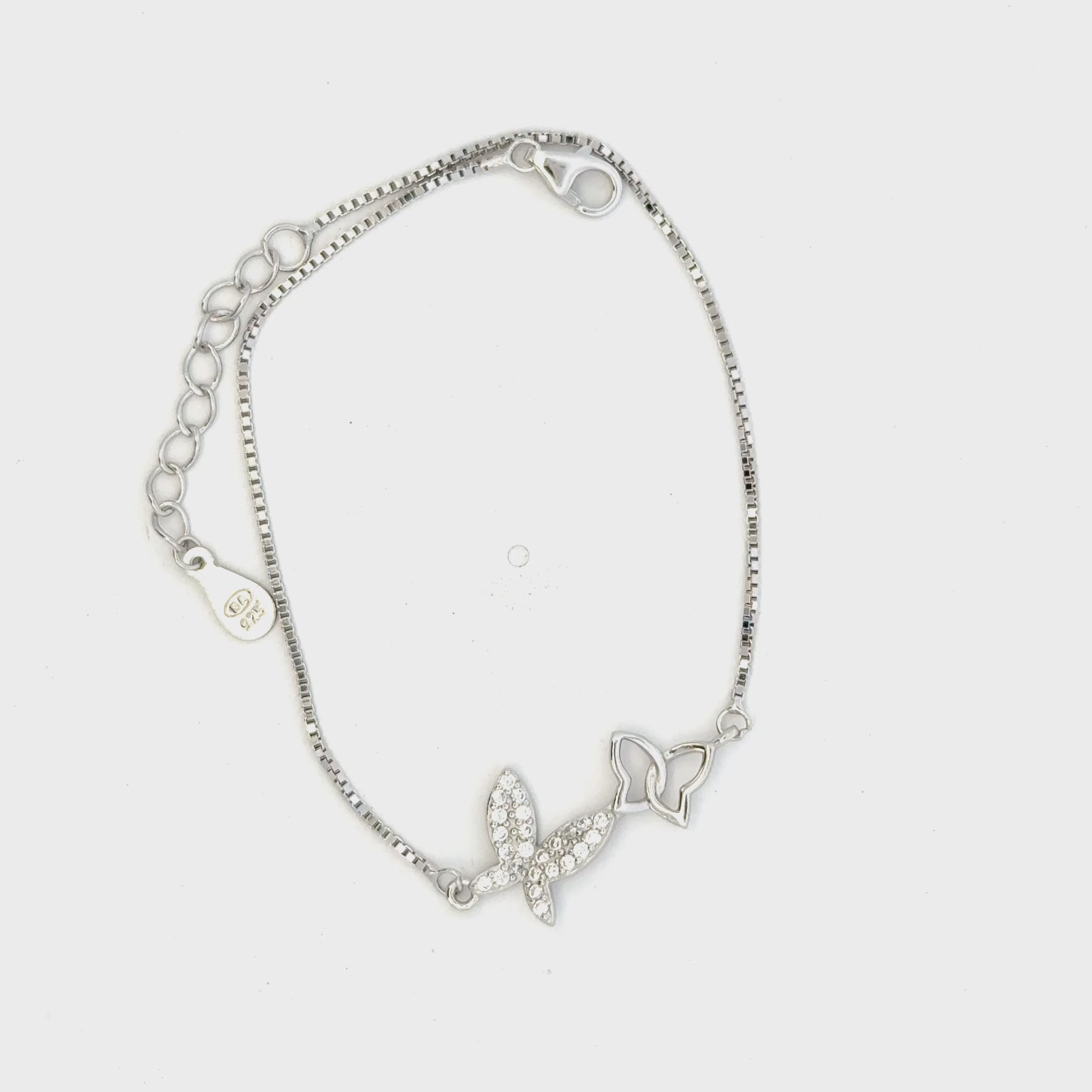 Double Butterfly Bracelet
