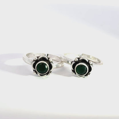 Antique Stone Toerings