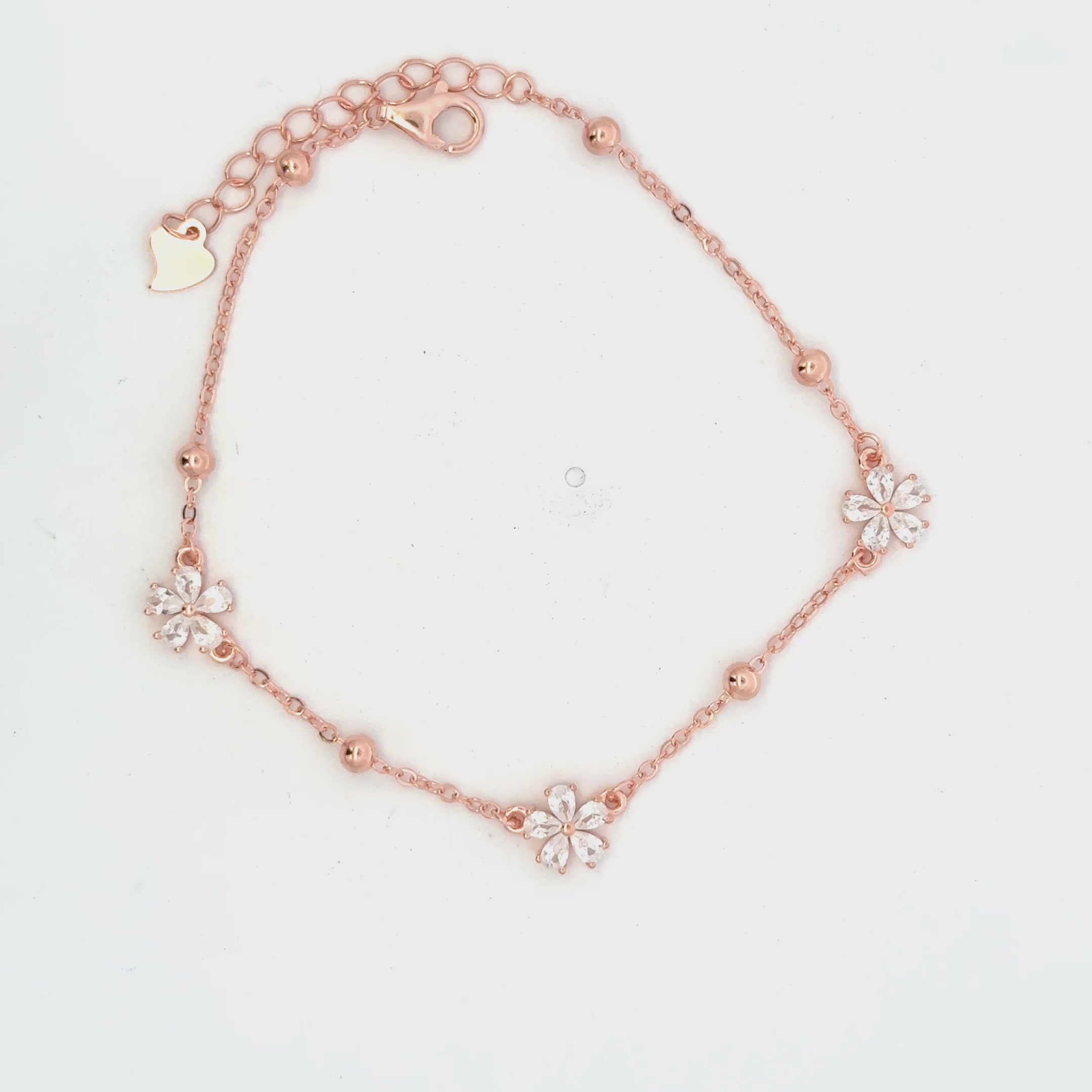 Flower Rosegold Bracelet