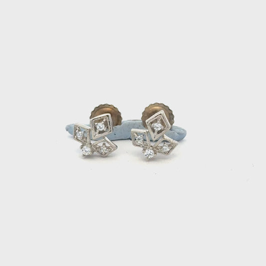 Three Triangle Earring